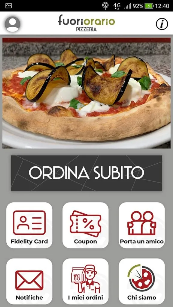 APP Fuori Orario Pizzeria