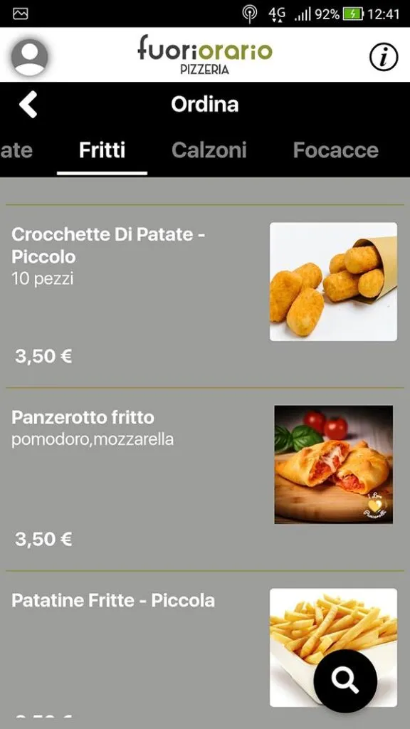APP Fuori Orario Pizzeria - i Fritti
